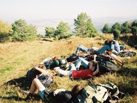 1995_10_Beskid_Niski_z_Mateuszem